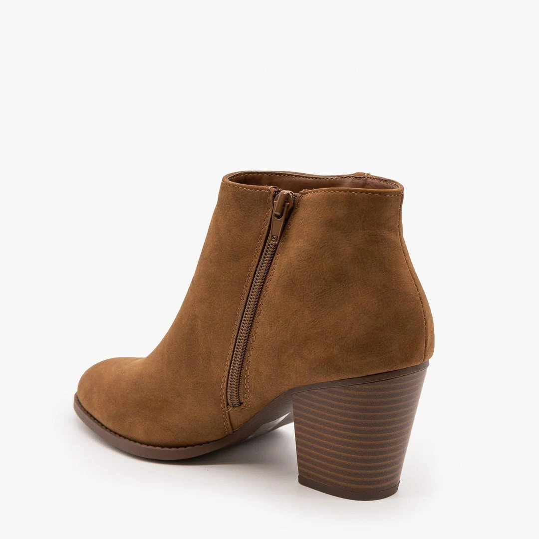 City Classified Shoes Distressed Woven Ankle Booties FINAL SALE 2 City Classified Shoes Distressed Woven Ankle Booties FINAL SALE