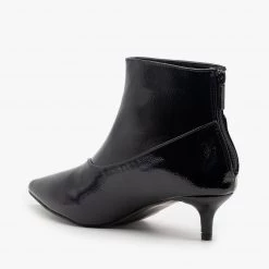 Unilady Newest Arrivals Diva Kitten Heel Ankle Booties FINAL SALE
