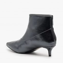 Unilady Newest Arrivals Diva Kitten Heel Ankle Booties FINAL SALE