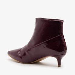 Unilady Newest Arrivals Diva Kitten Heel Ankle Booties FINAL SALE