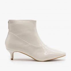 Unilady Newest Arrivals Diva Kitten Heel Ankle Booties FINAL SALE