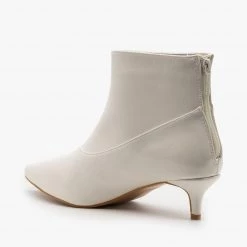 Unilady Newest Arrivals Diva Kitten Heel Ankle Booties FINAL SALE