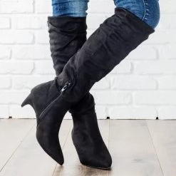 Wild Diva Shoes Diva Kitten Heel Boots Newest Arrivals