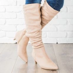 Wild Diva Shoes Diva Kitten Heel Boots Newest Arrivals