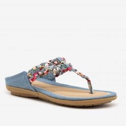 Mixx Shoes Double Braid Decal Sandals