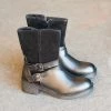 Unbranded/Generic Double Buckle Biker Boots