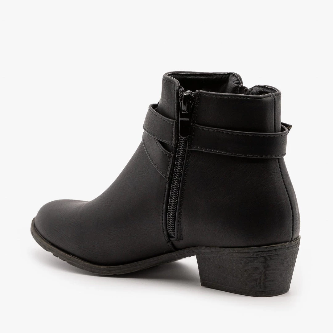 Top Moda Newest Arrivals Double Buckle Everyday Booties FINAL SALE 4 Top Moda Newest Arrivals Double Buckle Everyday Booties FINAL SALE