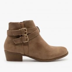 Top Moda Newest Arrivals Double Buckle Everyday Booties FINAL SALE 11 Top Moda Newest Arrivals Double Buckle Everyday Booties FINAL SALE