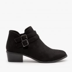 Soho Elite Double Buckle Fall Booties