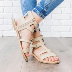 City Classified Shoes Double Buckle Gladiator Sandals 12 City Classified Shoes Double Buckle Gladiator Sandals