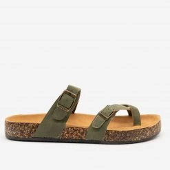 Anna Shoes Double Buckle Toe Hold Fashion Sandals