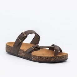 Anna Shoes Double Buckle Toe Hold Fashion Sandals