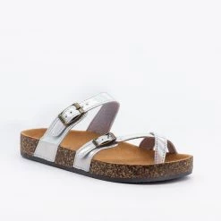 Anna Shoes Double Buckle Toe Hold Fashion Sandals