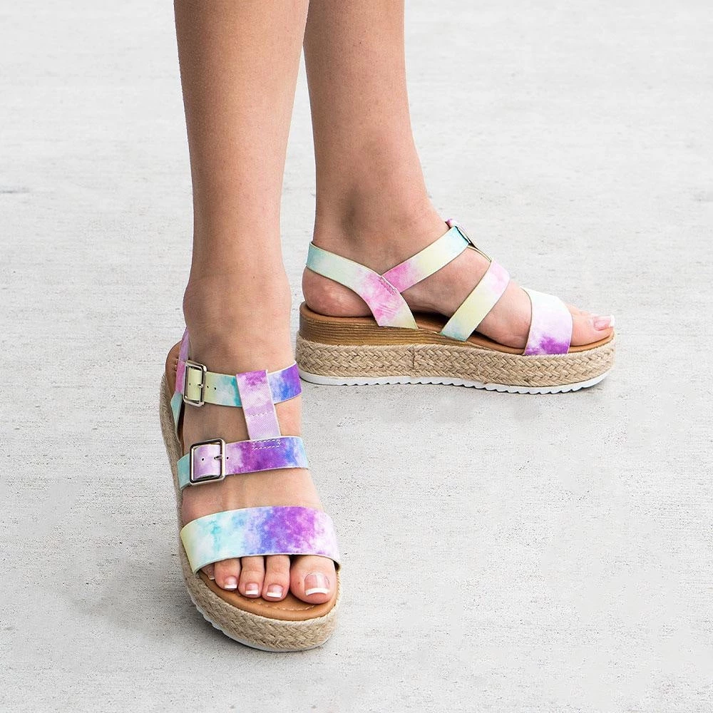 Yoki Double Closure Platform Sandals Newest Arrivals 1 Yoki Double Closure Platform Sandals Newest Arrivals