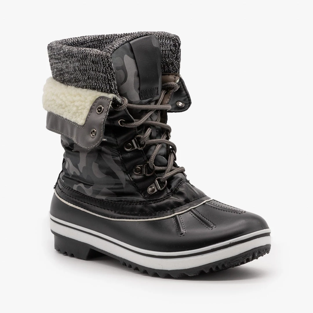 Forever Double Cuff Camouflage Duck Boots Newest Arrivals 5 Forever Double Cuff Camouflage Duck Boots Newest Arrivals