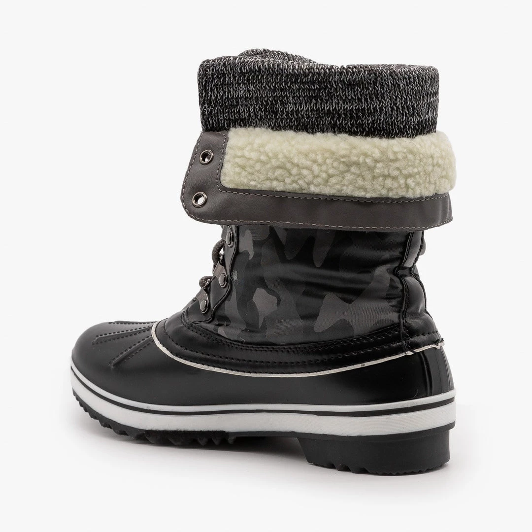 Forever Double Cuff Camouflage Duck Boots Newest Arrivals 6 Forever Double Cuff Camouflage Duck Boots Newest Arrivals