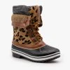 Forever Double Cuff Leopard Duck Boots
