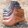 Bamboo Shoes Double Strap Ankle Booties Newest Arrivals