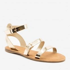 Bamboo Shoes Newest Arrivals Double Strap Buckle Sandals 23 Bamboo Shoes Newest Arrivals Double Strap Buckle Sandals