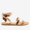 Bamboo Shoes Newest Arrivals Double Strap Buckle Sandals