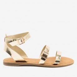 Bamboo Shoes Newest Arrivals Double Strap Buckle Sandals 22 Bamboo Shoes Newest Arrivals Double Strap Buckle Sandals