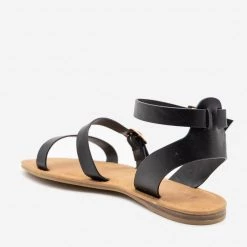 Bamboo Shoes Newest Arrivals Double Strap Buckle Sandals 19 Bamboo Shoes Newest Arrivals Double Strap Buckle Sandals