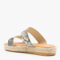 Bamboo Shoes Double Strap Espadrille Flatform Slides Newest Arrivals 14 Bamboo Shoes Double Strap Espadrille Flatform Slides Newest Arrivals