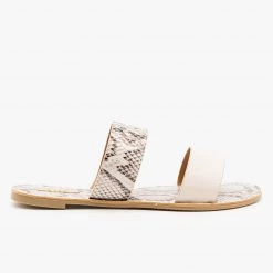 Qupid Shoes Double Strap Patterned Sandals 15 Qupid Shoes Double Strap Patterned Sandals