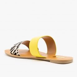 Qupid Shoes Double Strap Patterned Sandals 14 Qupid Shoes Double Strap Patterned Sandals