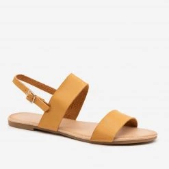 Via Pinky Newest Arrivals Double Strap Sling-back Sandal