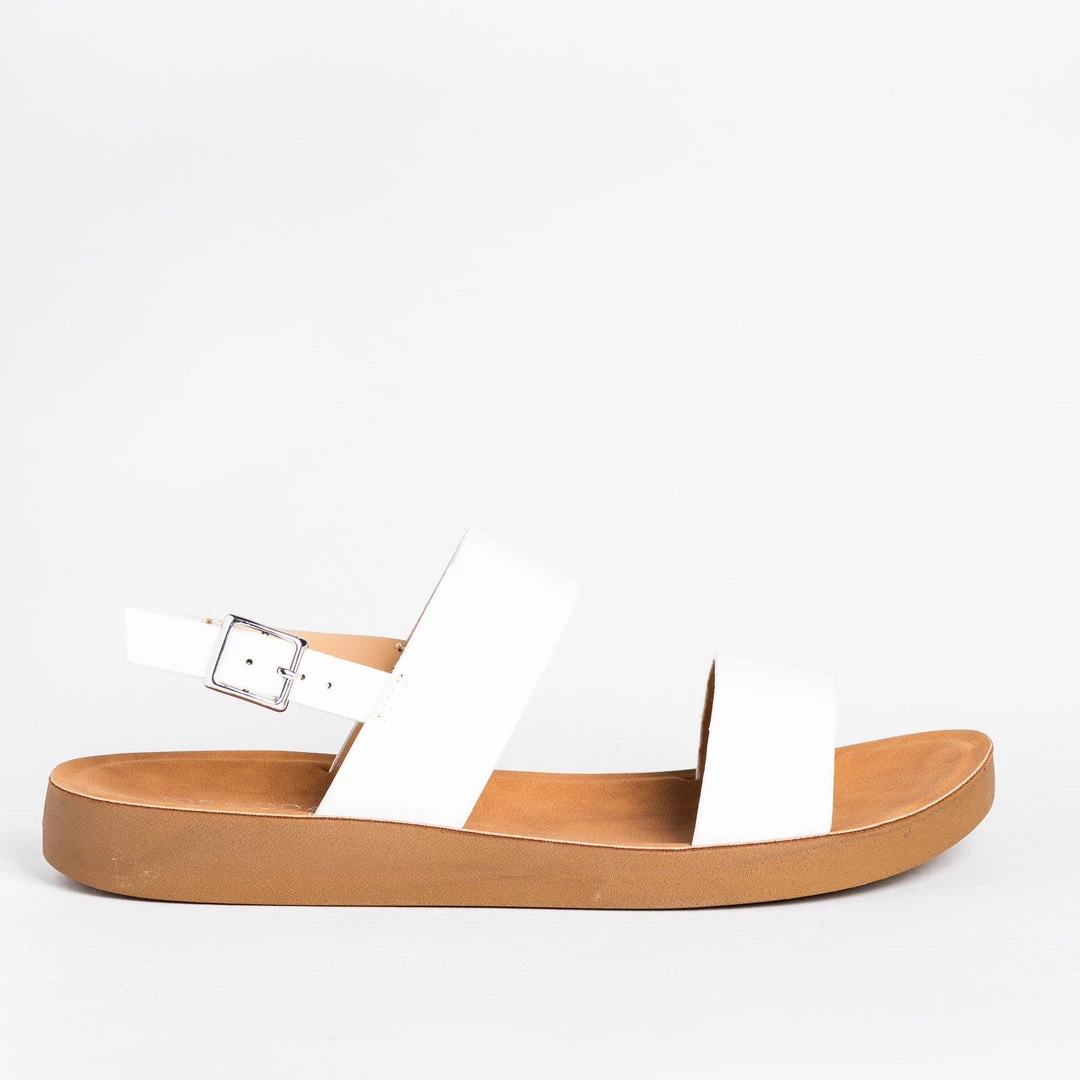 Top Moda Double Strap Slingback Sandals 3 Top Moda Double Strap Slingback Sandals