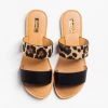 Qupid Shoes Double Strap Slip-On Sandals