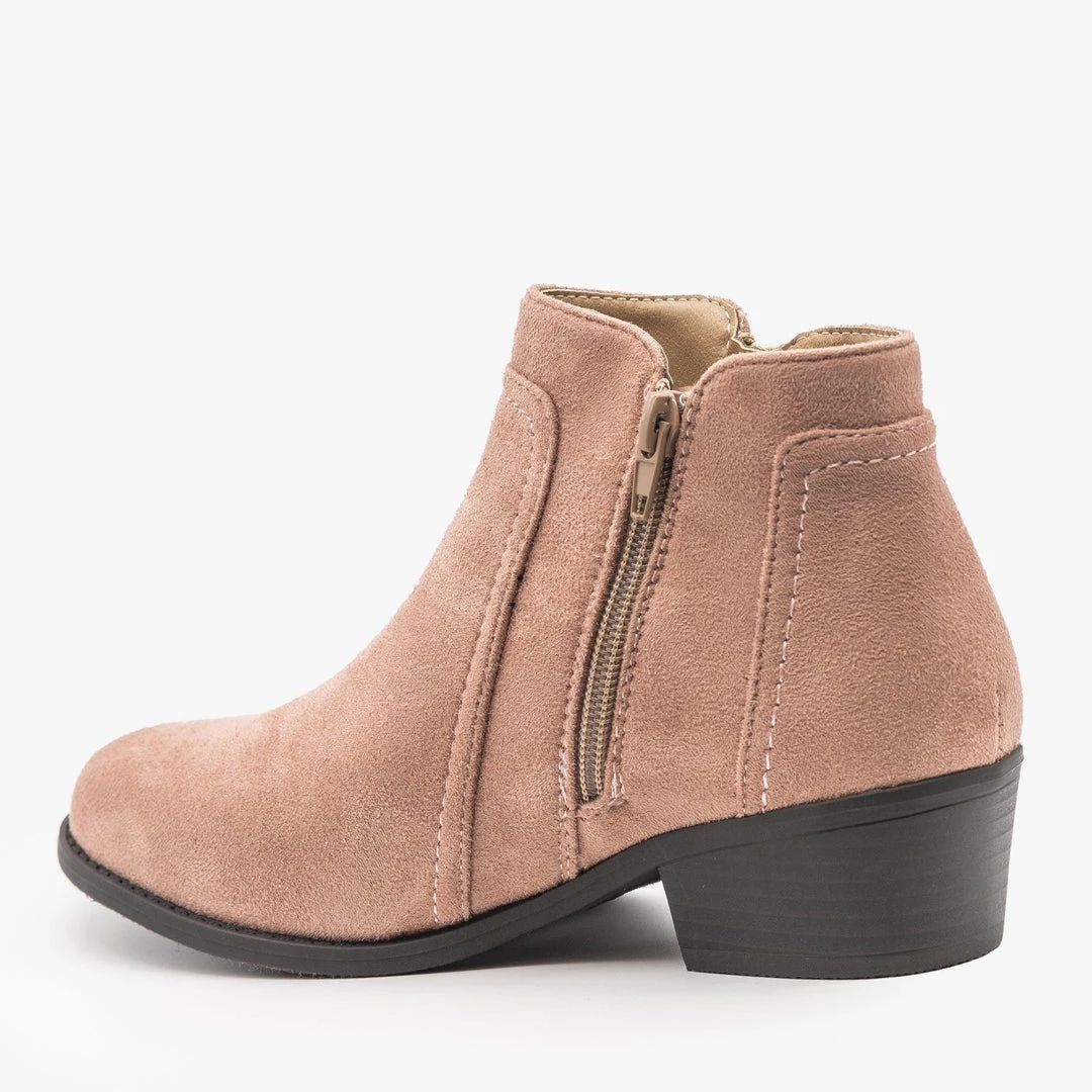 Refresh Double Zipper Ankle Boots 4 Refresh Double Zipper Ankle Boots