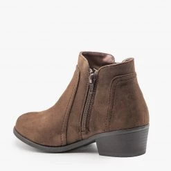 Refresh Double Zipper Ankle Boots 21 Refresh Double Zipper Ankle Boots