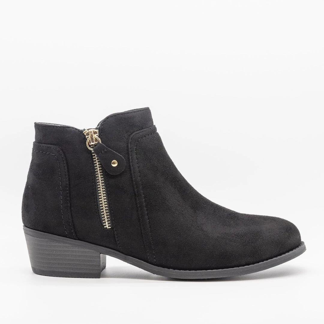 Refresh Double Zipper Ankle Boots 11 Refresh Double Zipper Ankle Boots