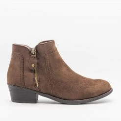 Refresh Double Zipper Ankle Boots 20 Refresh Double Zipper Ankle Boots
