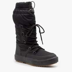 Refresh Drawstring Top Snow Boots Newest Arrivals