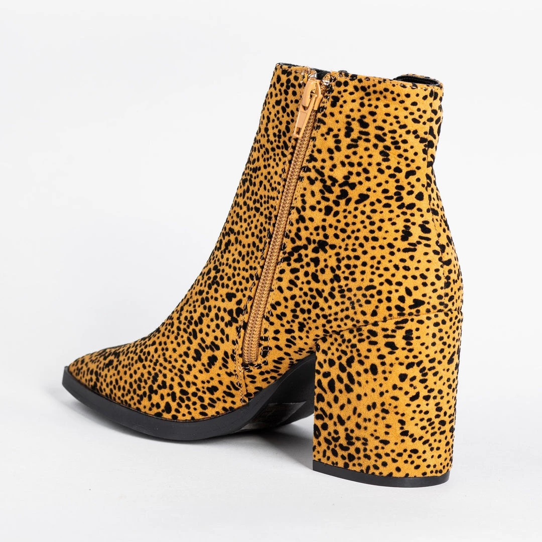 Qupid Shoes Edgy Animal Print Booties Newest Arrivals 2 Qupid Shoes Edgy Animal Print Booties Newest Arrivals