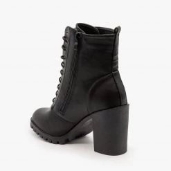 Top Moda Newest Arrivals Edgy Block Heel Combat Boots 7 Top Moda Newest Arrivals Edgy Block Heel Combat Boots