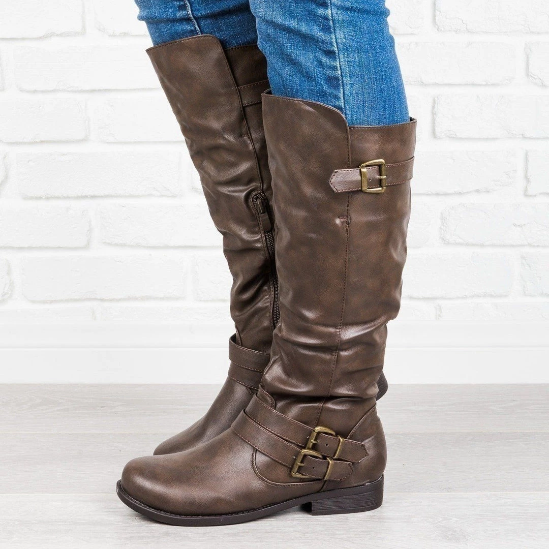 Fashion Focus Edgy Buckled Riding Boots Newest Arrivals 6 Fashion Focus Edgy Buckled Riding Boots Newest Arrivals