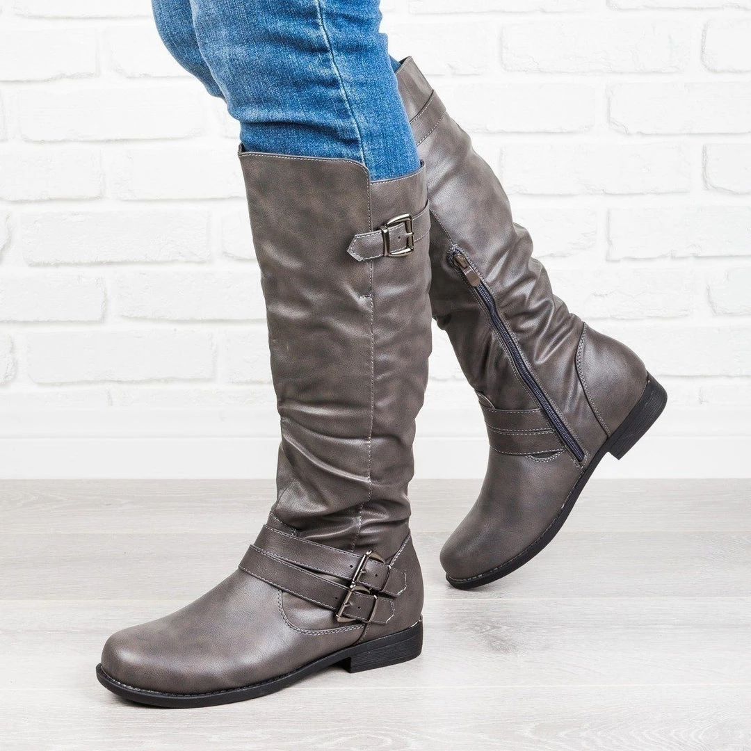 Fashion Focus Edgy Buckled Riding Boots Newest Arrivals 4 Fashion Focus Edgy Buckled Riding Boots Newest Arrivals