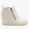 AMS Shoes Edgy Crocodile Wedge Sneakers Newest Arrivals