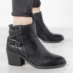 Bamboo Shoes Newest Arrivals Edgy Distressed Buckle Booties 10 Bamboo Shoes Newest Arrivals Edgy Distressed Buckle Booties