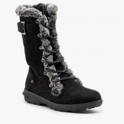Forever Edgy Faux Fur Laced Winter Boots 17 Forever Edgy Faux Fur Laced Winter Boots