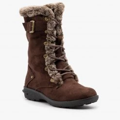 Forever Edgy Faux Fur Laced Winter Boots 14 Forever Edgy Faux Fur Laced Winter Boots