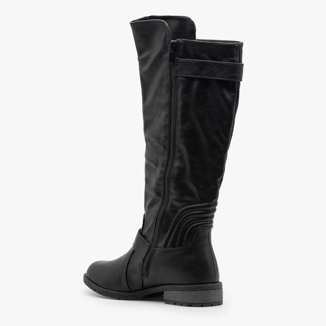 Forever Edgy Faux Leather Riding Boots Newest Arrivals 5 Forever Edgy Faux Leather Riding Boots Newest Arrivals