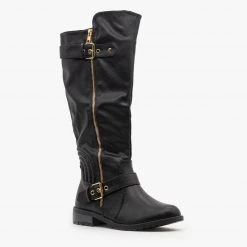 Forever Edgy Faux Leather Riding Boots Newest Arrivals 13 Forever Edgy Faux Leather Riding Boots Newest Arrivals