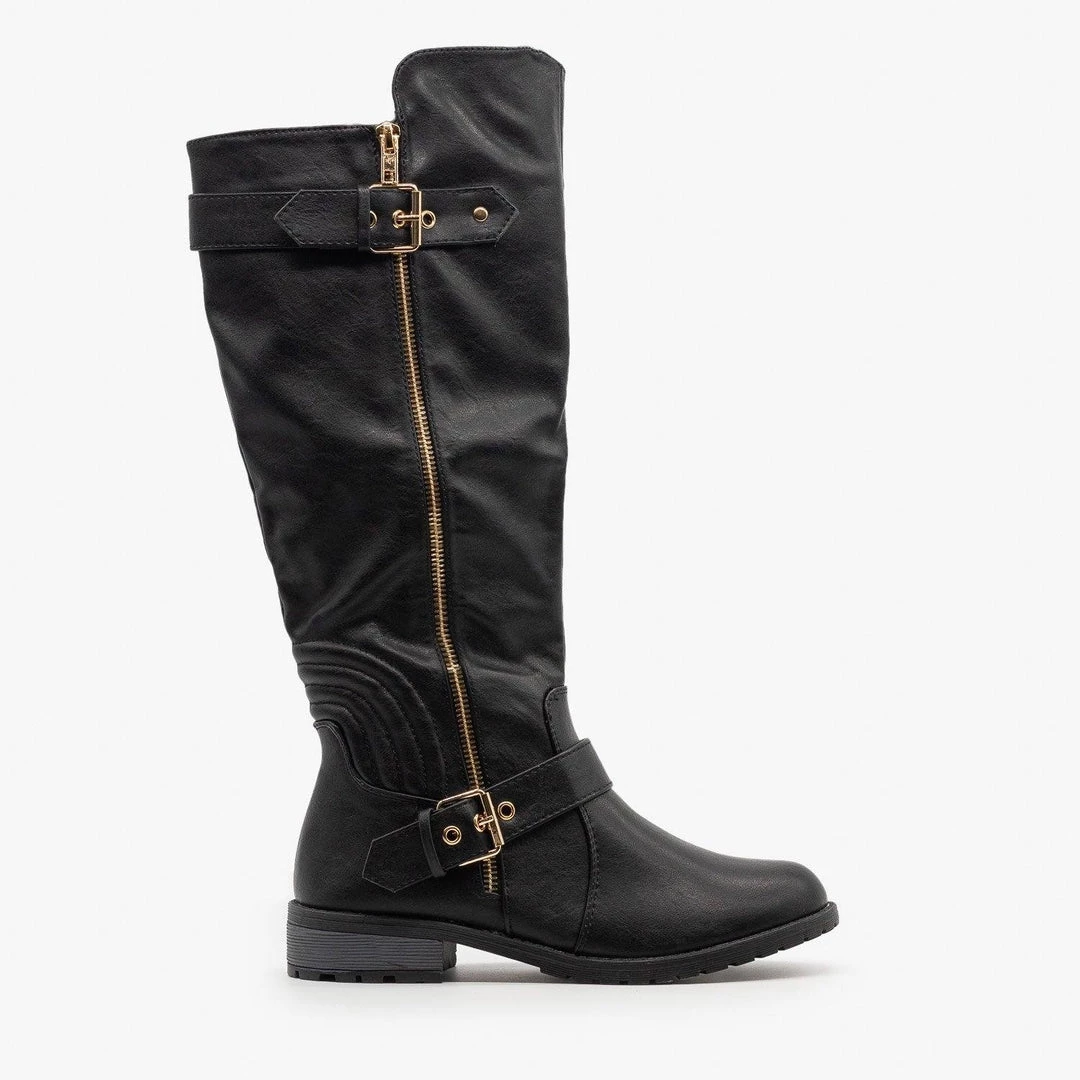 Forever Edgy Faux Leather Riding Boots Newest Arrivals 6 Forever Edgy Faux Leather Riding Boots Newest Arrivals