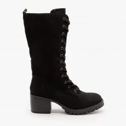 Bamboo Shoes Edgy Lace-Up Combat Boots FINAL SALE 6 Bamboo Shoes Edgy Lace-Up Combat Boots FINAL SALE