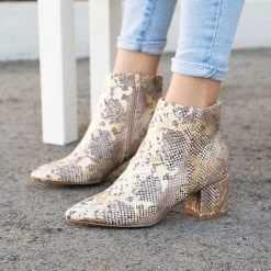 Bamboo Shoes Edgy Low Rise Booties